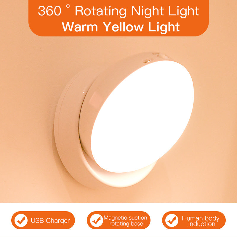 Rotating Motion Sensor Night Light