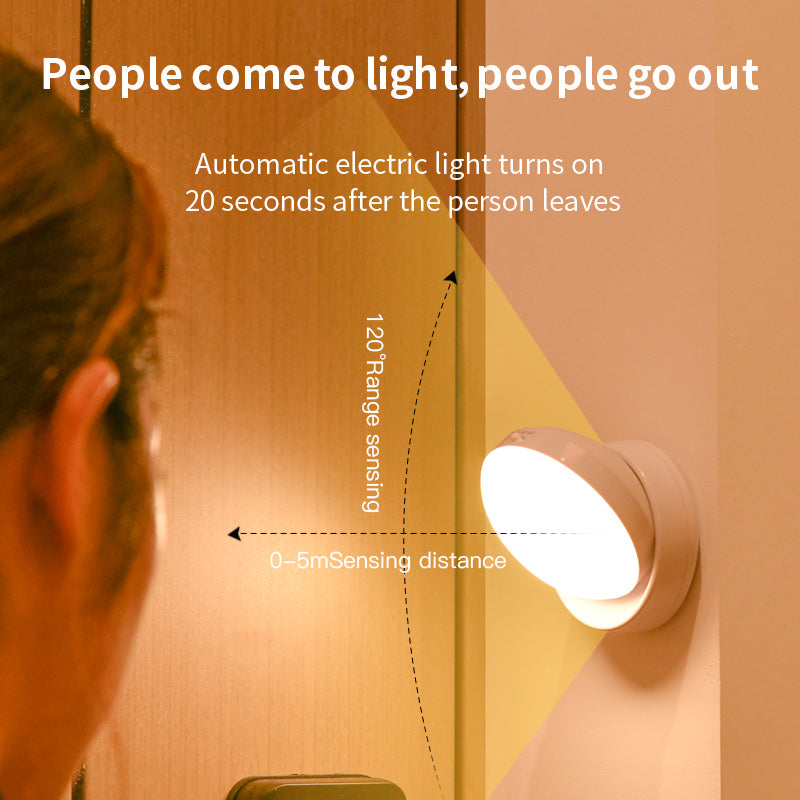 Rotating Motion Sensor Night Light