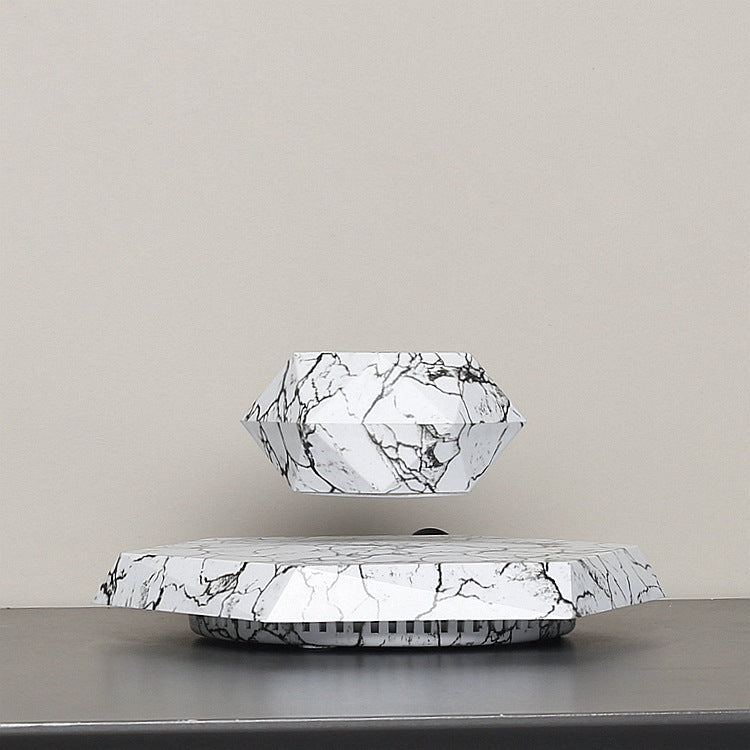 Levitating Plant Pot Marble Color Floating Planter