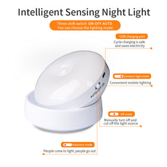Rotating Motion Sensor Night Light